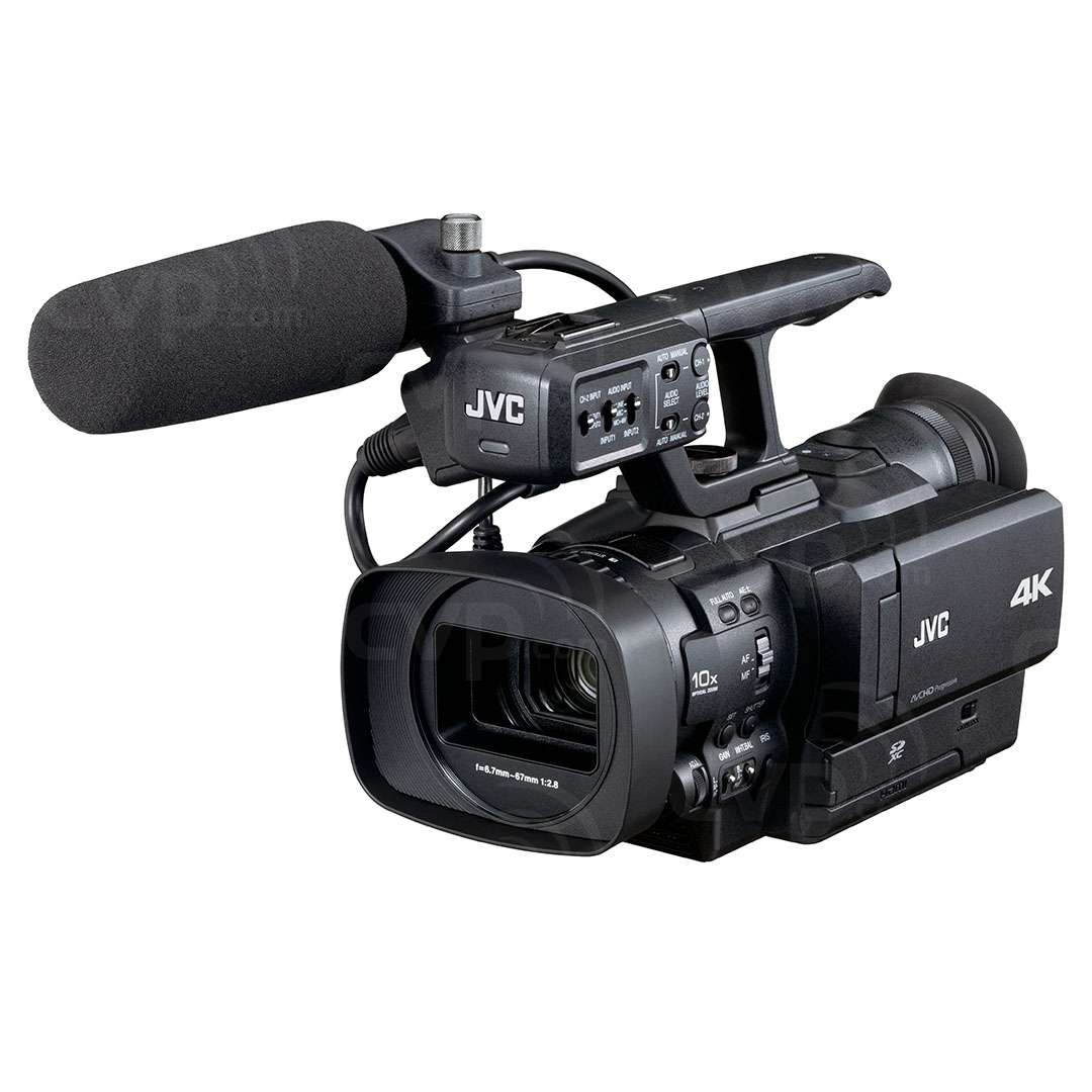 Buy JVC GYHMQ10 (GYHMQ10, HMQ10) Compact 4K Camcorder with AVCHD